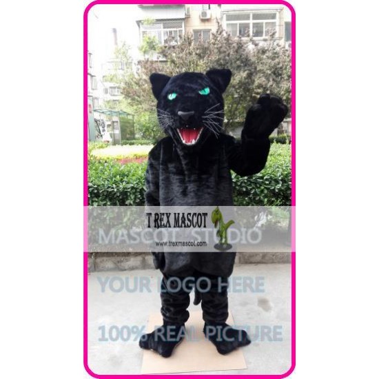 Mascot Black Panther Leopard Mascot Costume