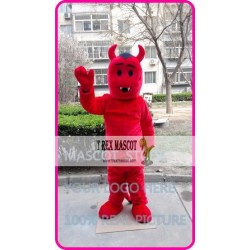 Mascot Red Devil Mascot Costume Cartoon 