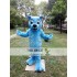 Blue Wildcat Mascot Costume Wild Cat Mascot Courgar Mascot