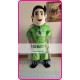 Mascot Green Superman Super Hero Mascot Costume