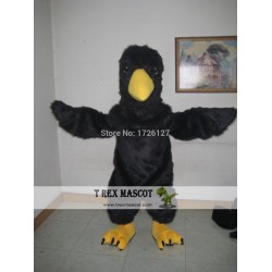 Mascot Black Raven Mascot Costume