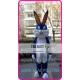 Easter Blue Rabbit Bunny Mascot Costume