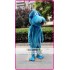 Mascot Cartoon Blue Dog Mascot Costume