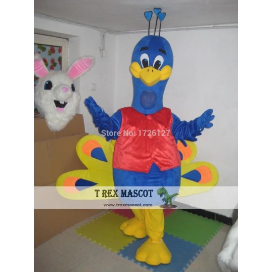 Mascot Peacock Mascot Costume Bird Mascot Stage Costume