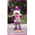 Mascot Purple Hippo Mascot Costume