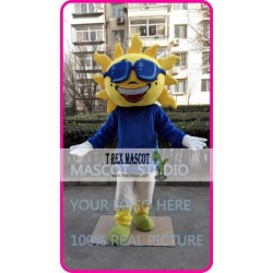 Mascot Sun And Sunflower Mascot Costume