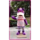 Mascot Purple Hippo Mascot Costume