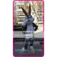 Easter Grey Rabbit Bunny Mascot Costume