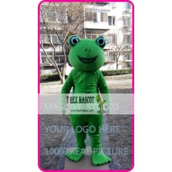 Mascot Green Frog Mascot Costume