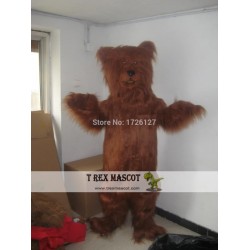 Mascot Brown Bear Mascot Costume Adult