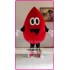 Mascot Red Blood Drop Mascot Costume Cartoon Anime Cosplay