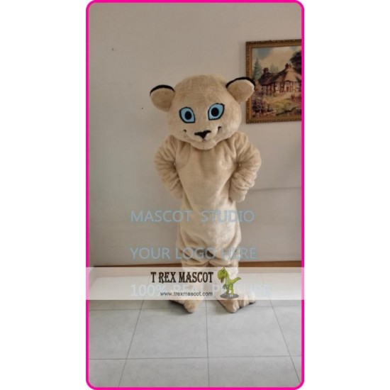 Mascot Snow Leopard Mascot Costume