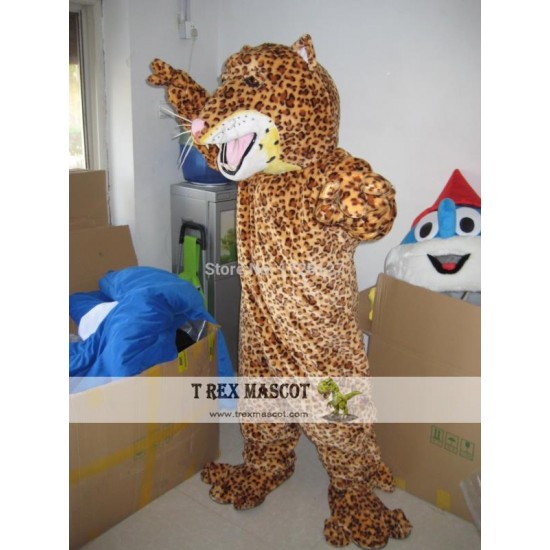 Panther Leopard Jaguar Cougar Mascot Costume