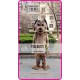 Mascot Brown Dog Mascot Costume Cartoon 