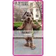 Mascot Brown Dog Mascot Costume Cartoon 