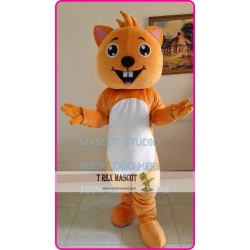 Mascot Yellow Bear Mascot Costume Cartoon Anime 