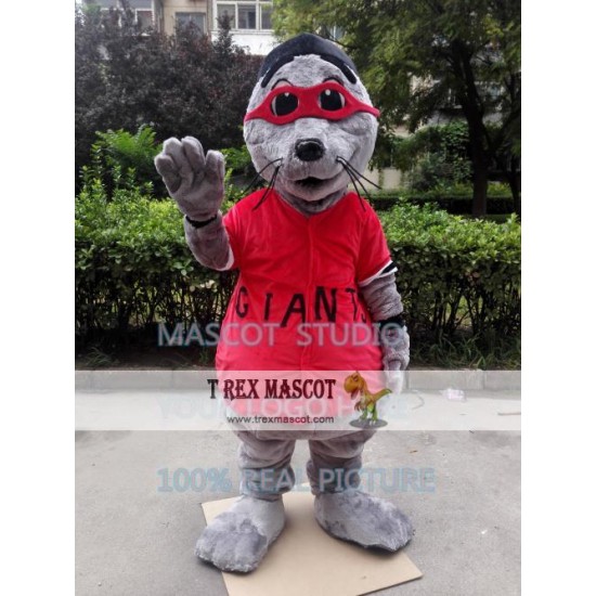 Red Seal Mascot Costume