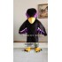 Black Eagle Mascot Hawk Falcon Mascot Costume