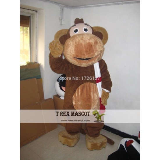 Mascot Big Mouth Monkey Mascot Costume