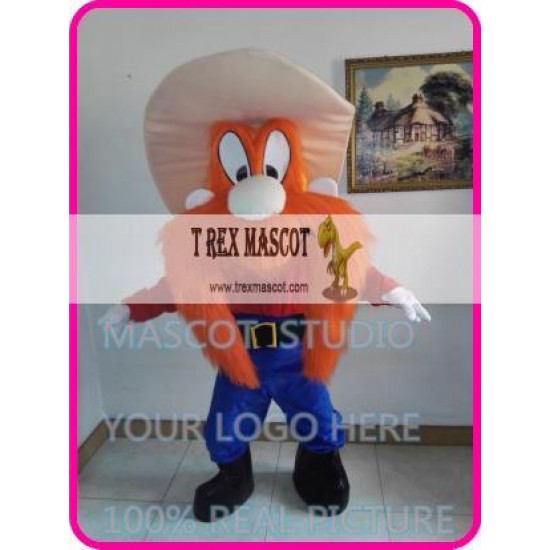 Mascot Cartoon Yosemite Sam Mascot Costume