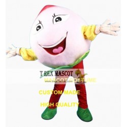 Peach Mascot Costume for Adult