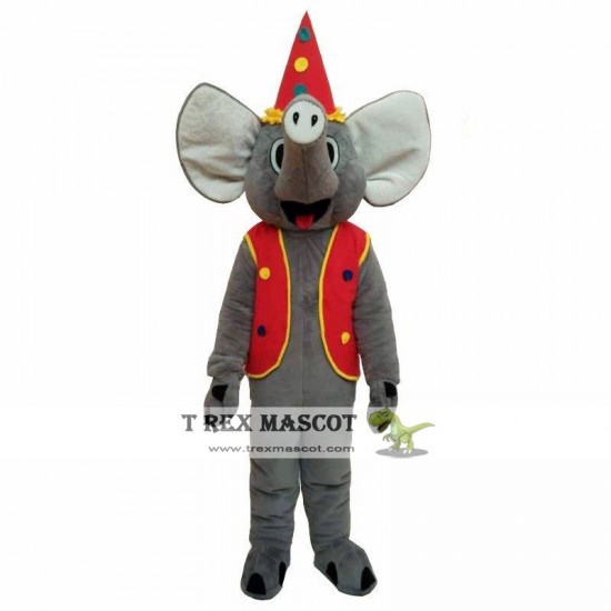 Elephant Cartoon Animal Mascot Costumes