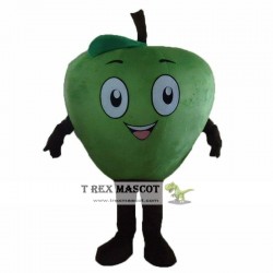 Green / Red Apple Mascot Costume