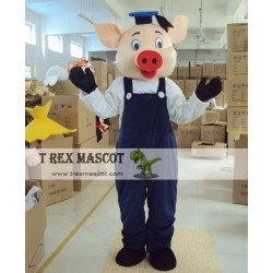 Happy Pig  Mascot Costume