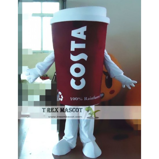 Coffee Mascot Costume