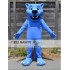 Blue Panther Mascot Costume