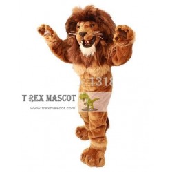 Friendly Lion Mascot Costume