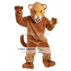 Fierce Mountain Lion Mascot Costume