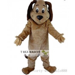 Tan Dog Mascot Costume