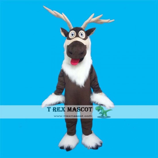 Deer Cartoon Mascot Costume