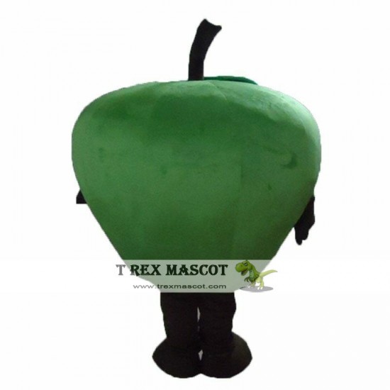 Green / Red Apple Mascot Costume