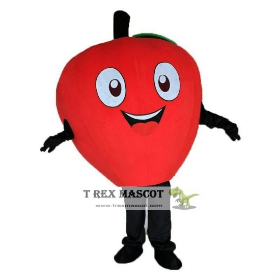 Green / Red Apple Mascot Costume