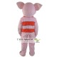 Pink Pig Mascot Costume