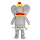 Grey elephant Animal Mascot Costume