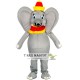 Grey elephant Animal Mascot Costume