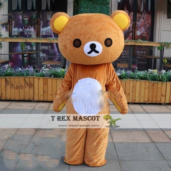 Brown bear Mascot Costume