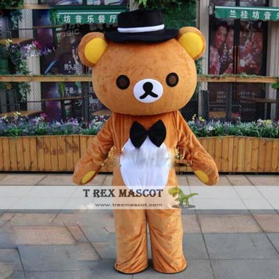 Brown bear Mascot Costume