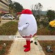 White Egg Mascot Costume