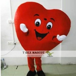 Love Heart Mascot Mascot Costume