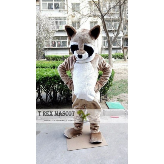 Raccoon Fursuit Mascot Costume