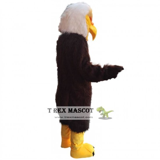 Brown Eagle Mascot Costume