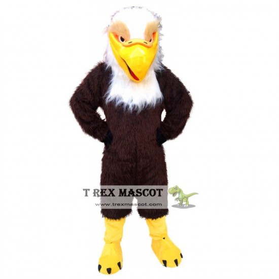 Brown Eagle Mascot Costume