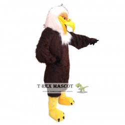 Brown Eagle Mascot Costume