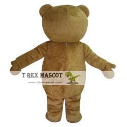 Teddy Bear Cartoon Mascot Costume